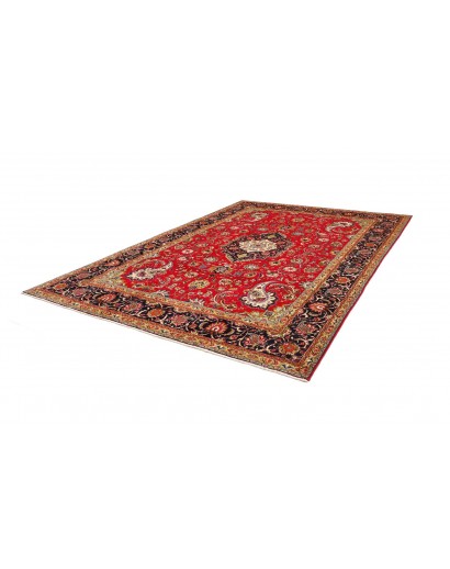 Tappeto Tabriz Persia marrone giallo 248x360