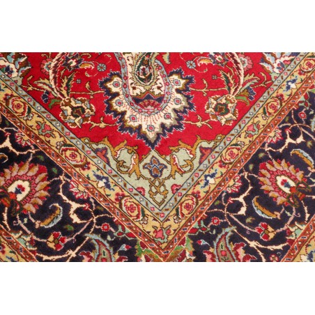 Tappeto Tabriz Persia marrone giallo 248x360