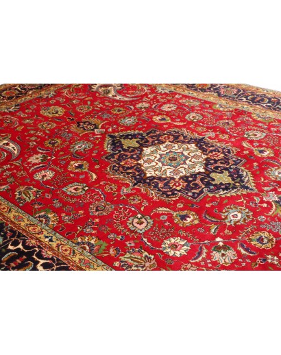 Tappeto Tabriz Persia marrone giallo 248x360