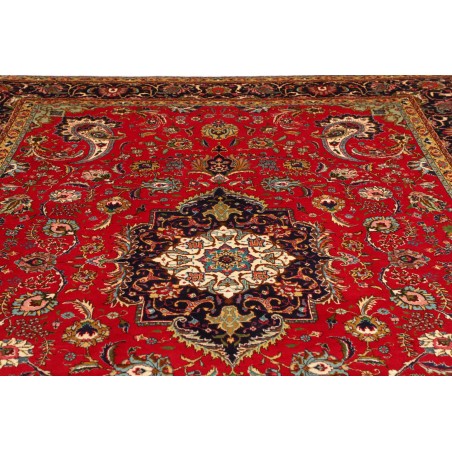 Tappeto Tabriz Persia marrone giallo 248x360