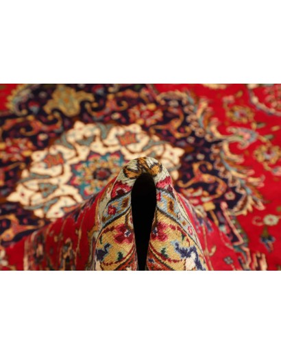 Tappeto Tabriz Persia marrone giallo 248x360