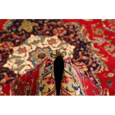 Tappeto Tabriz Persia marrone giallo 248x360