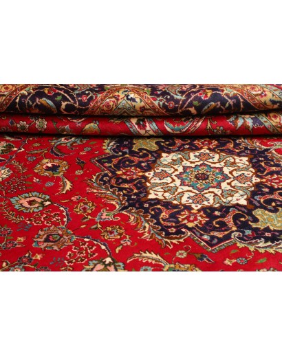 Tappeto Tabriz Persia marrone giallo 248x360