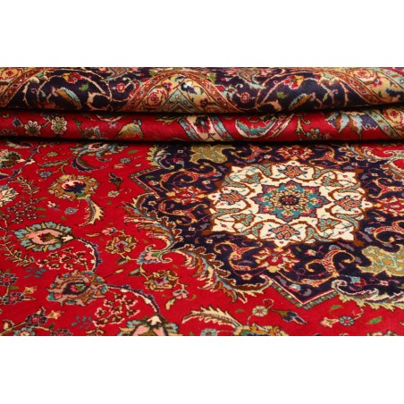 Tappeto Tabriz Persia marrone giallo 248x360