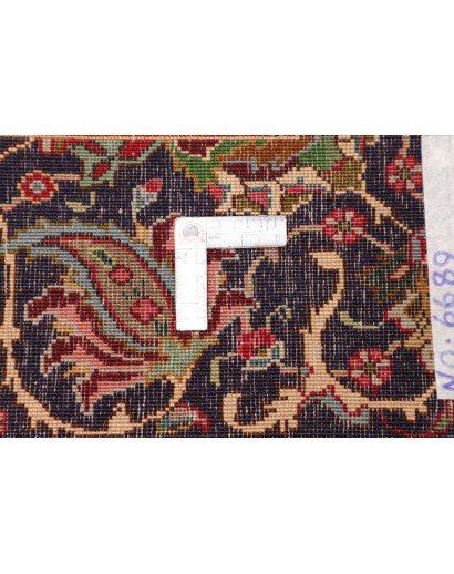 Tappeto Tabriz Persia marrone giallo 248x360