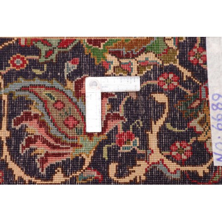 Tappeto Tabriz Persia marrone giallo 248x360