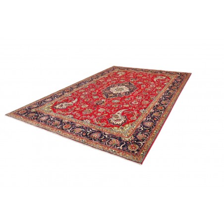 Tappeto Tabriz Persia marrone grigio 247x363