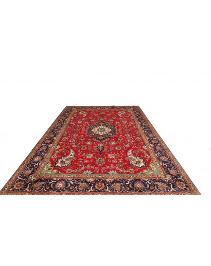 Tappeto Tabriz Persia marrone grigio 247x363