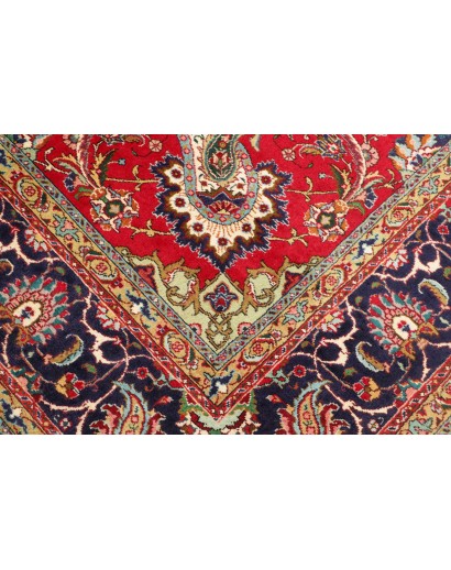 Tappeto Tabriz Persia marrone grigio 247x363