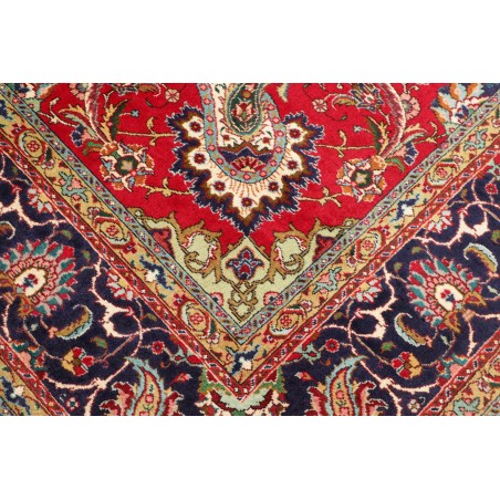 Tappeto Tabriz Persia marrone grigio 247x363