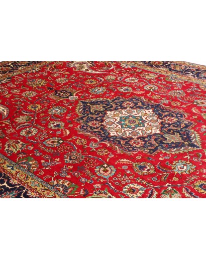 Tappeto Tabriz Persia marrone grigio 247x363