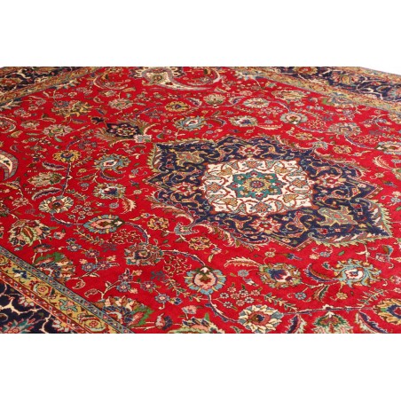 Tappeto Tabriz Persia marrone grigio 247x363