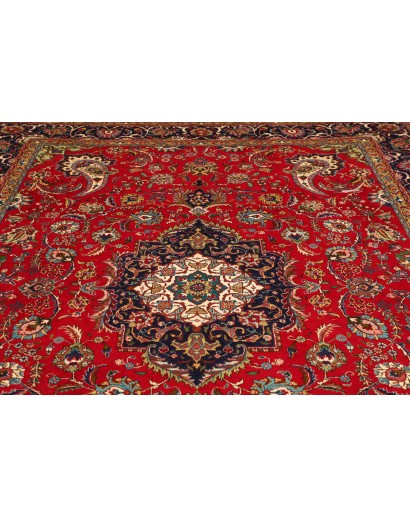 Tappeto Tabriz Persia marrone grigio 247x363