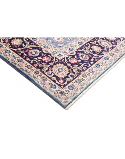 Tappeto Kashan Persia beige grigio 296x395