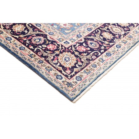 Tappeto Kashan Persia beige grigio 296x395