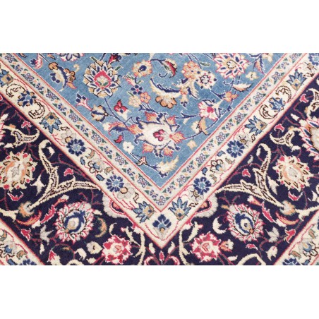 Tappeto Kashan Persia beige grigio 296x395