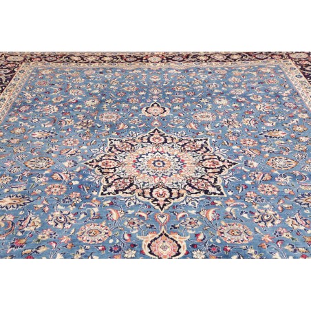 Tappeto Kashan Persia beige grigio 296x395
