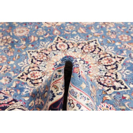 Tappeto Kashan Persia beige grigio 296x395