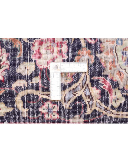 Tappeto Kashan Persia beige grigio 296x395