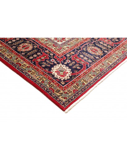 Tappeto Tabriz Persia marrone blu 298x385