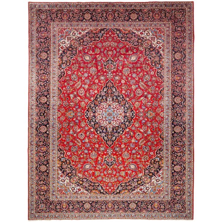 Tappeto Ardakan Persia marrone bianco 307x403