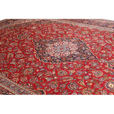 Tappeto Ardakan Persia marrone bianco 307x403