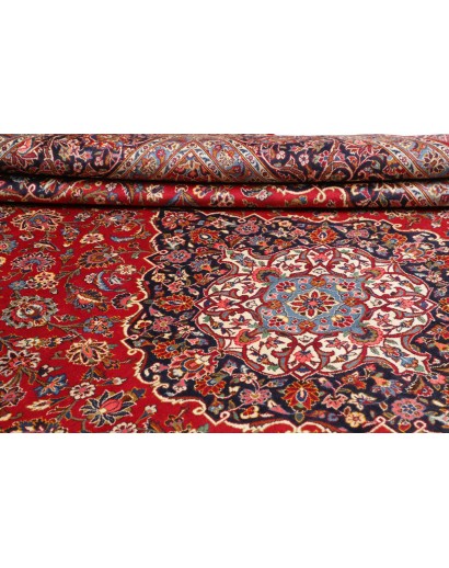 Tappeto Ardakan Persia marrone bianco 307x403