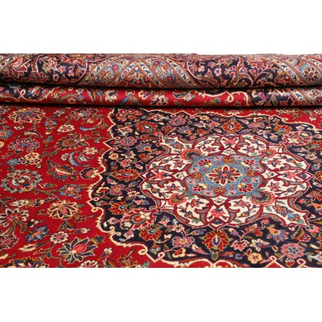 Tappeto Ardakan Persia marrone bianco 307x403