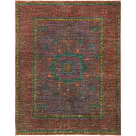 Tappeto Mamlouk Pakistan verde marrone 178x231