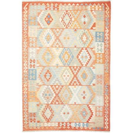 Tappeto Kilim Afghanistan giallo 197x290