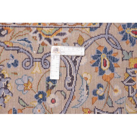 Tappeto Kashan Persia bianco grigio 308x430