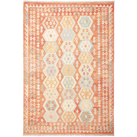 Tappeto Kilim Afghanistan giallo 201x293
