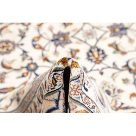 Tappeto Kashan Persia bianco marrone 290x405