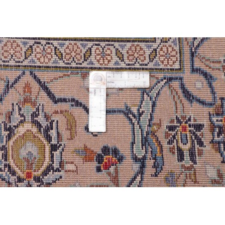 Tappeto Kashan Persia bianco marrone 290x405