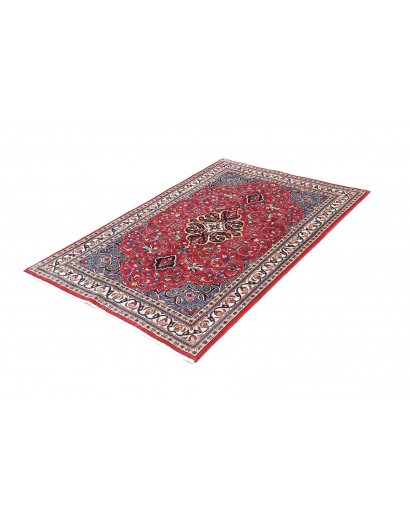 Tappeto Sarough Persia bianco rosso 105x160