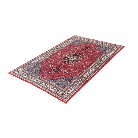 Tappeto Sarough Persia bianco rosso 105x160