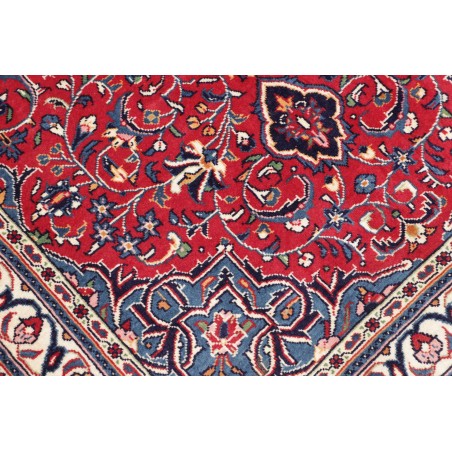 Tappeto Sarough Persia bianco rosso 105x160