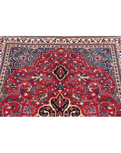 Tappeto Sarough Persia bianco rosso 105x160