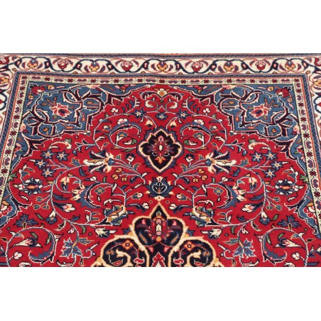 Tappeto Sarough Persia bianco rosso 105x160