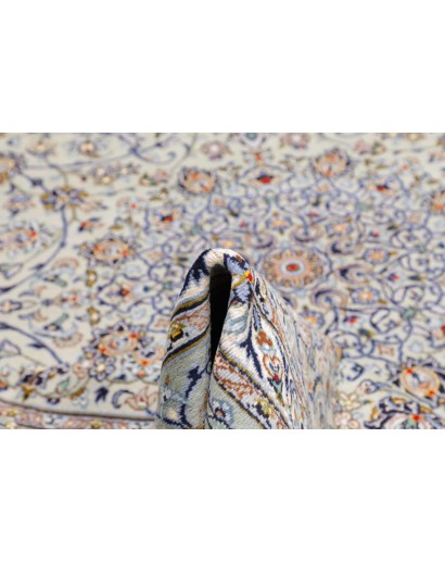 Tappeto Kashan Persia beige azzurro 300x410
