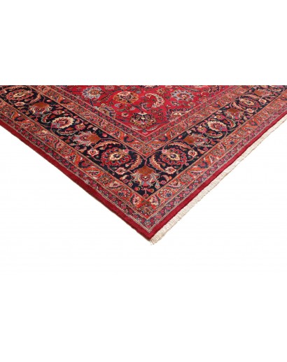 Tappeto Mashad Persia rosso giallo 303x383