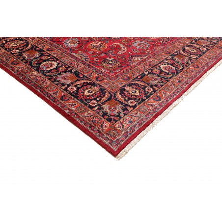 Tappeto Mashad Persia rosso giallo 303x383