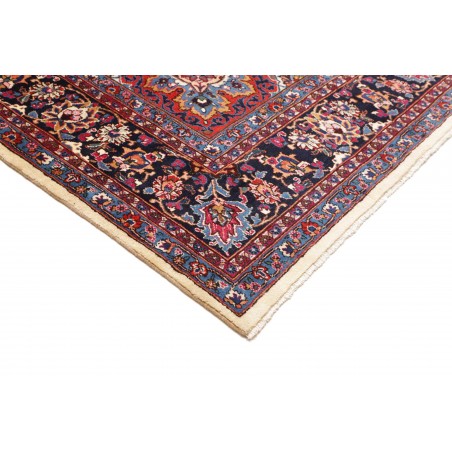 Tappeto Mashad Persia azzurro grigio 247x350