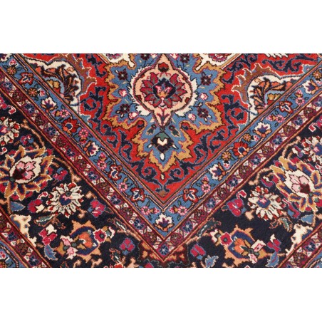 Tappeto Mashad Persia azzurro grigio 247x350