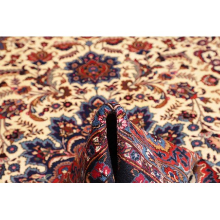 Tappeto Mashad Persia azzurro grigio 247x350