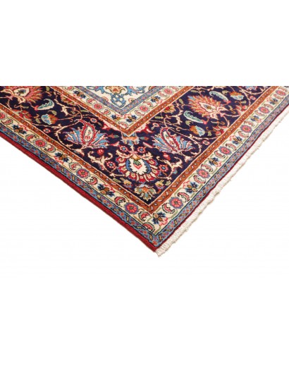 Tappeto Tabriz Persia marrone giallo 253x360