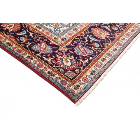 Tappeto Tabriz Persia marrone giallo 253x360