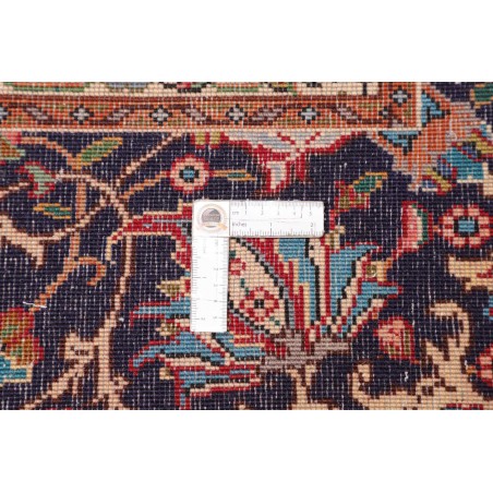 Tappeto Tabriz Persia marrone giallo 253x360