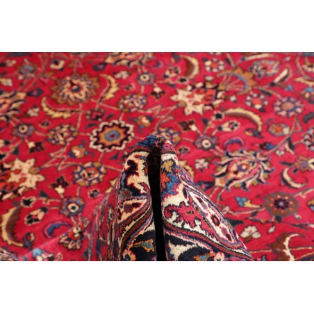 Tappeto Mashad Persia marrone blu 308x390