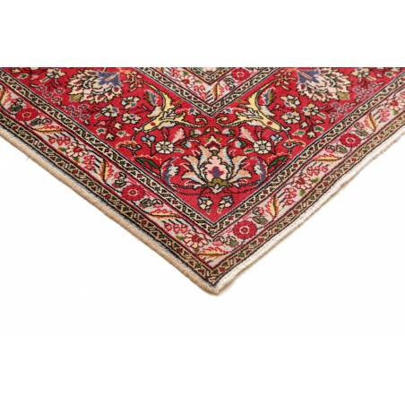 Tappeto Tabriz Persia bianco marrone 253x344